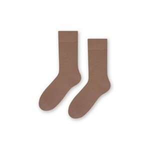 Steven 056 086 hnědé Oblékové ponožky