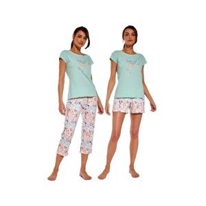 Cornette Wake up 665/280 3-dílné Dámské pyžamo
