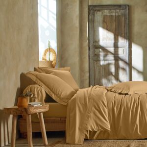 Blancheporte Jednofarebná posteľná bielizeň perkál, zn. Colombine medová klasická plachta 180x290cm