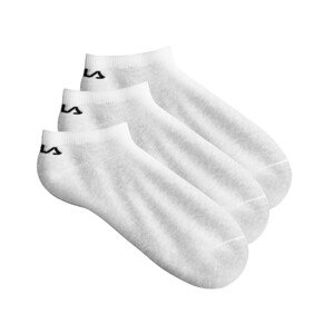 Blancheporte Súprava 3 párov diskrétnych ponožiek biela 39/42